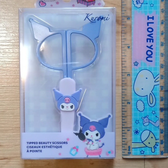 Sanrio Miniso Kuromi Tipped Beauty Scissors with Case - Picture 8 of 9